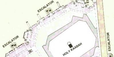Map of Kaaba শরীফ