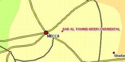 মানচিত্র, ইব্রাহিম খলিল রোড Makkah