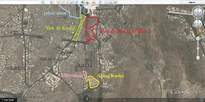 মানচিত্র এর kudai পার্কিং Makkah 
